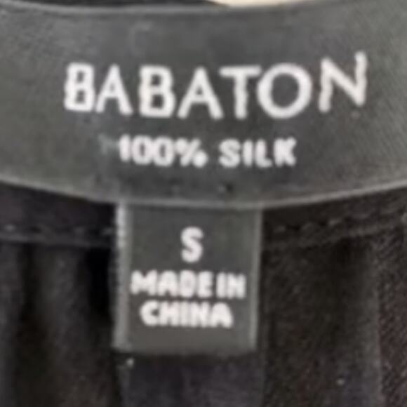 Babaton Black Aritzia Bennet Shirt Dress in Black Excellent Condition Si… - Picture 3 of 3